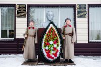В Татарстане открыли мемориальную доску Герою Советского Союза Бари Габдрахманову